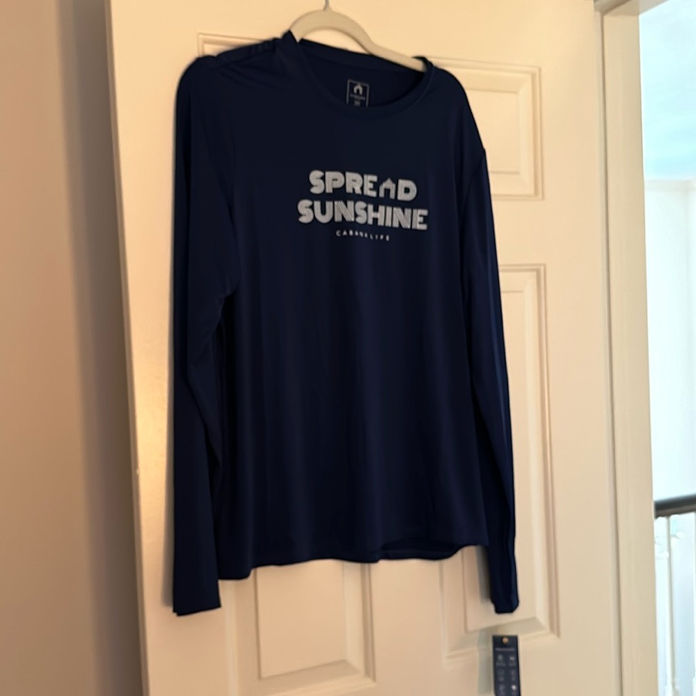 New with tags Cabana Life unisex SPF 50 shirt size large